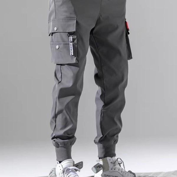 Men Cargo Tactical Pants Work Combat Multi-pockets Casual Training Trousers Overalls Clothing Joggers Hiking Mens Cargo Pant