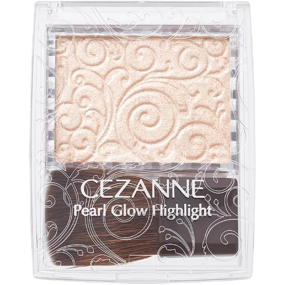 Cezanne Pearl Glow Хайлайтер 01 Шампань Бежевый Одиночный продукт 2.4г 2.4г  X 1  01 Шампань Бежевый