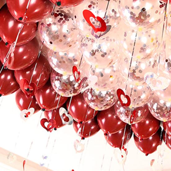 Balloon Rope Bright Plastic DIY Craft Shiny Balloon Ribbon for Christmas