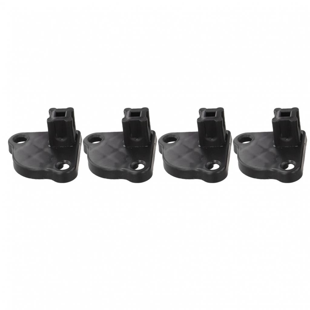 Gazebo Foot Brackets Plastic Supports For Tent Legs 21 By 21 Mm Tube 4 Pack