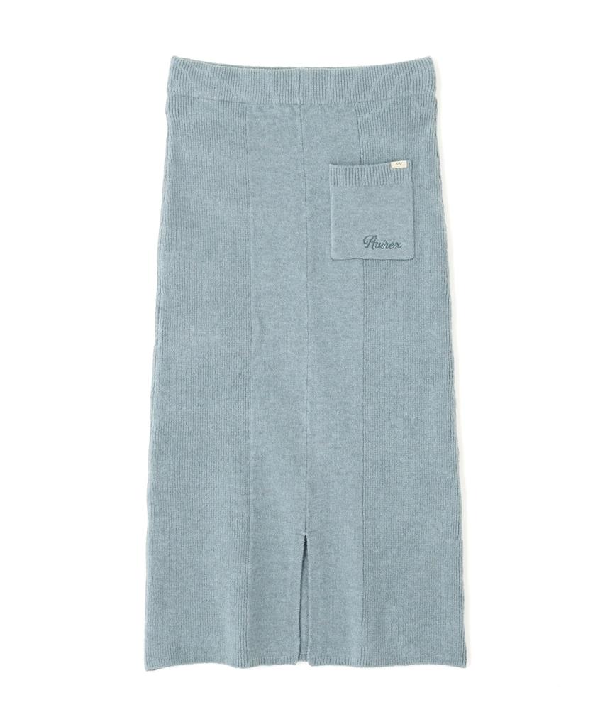 AVIREX SHAGGY SKIRT women's F 130 light green 783-5216607