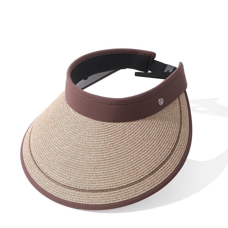 Sun Protection Hat For Women Summer Foldable Wide Brim Uv Sun Hat For Outdoor Activities