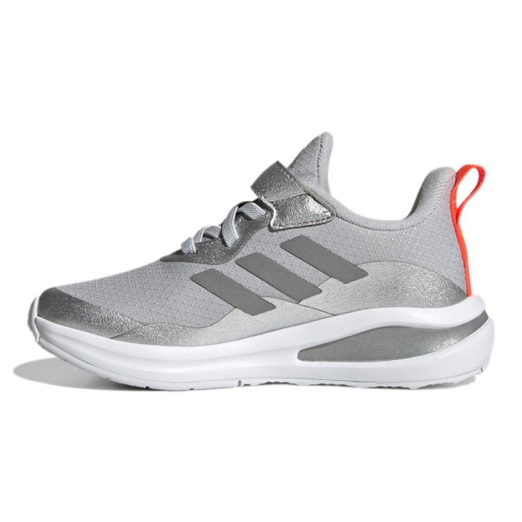 Adidas Fortarun El K Non-Slip Low-Top Kids Running Shoes Bright Silver Kids Running Shoes GY0226