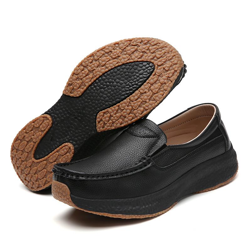 2025 Large Size Spring and Autumn Women's Light and Comfortable Casual Trend, One Pedal Thick Sole Does Not Fall Off the Heel Half Slippers