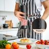 Electric Peppers Mill Battery Power Adjustable Grindings Setting Nonrust Steel Mechanism Variants Kitchens
