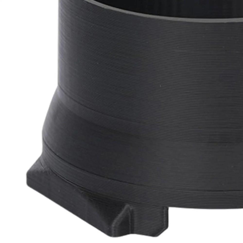 Anti Flying Powder Coffee Handle Powder Ring Black Portafilter Ring Coffee Dosing Funnel  Barista