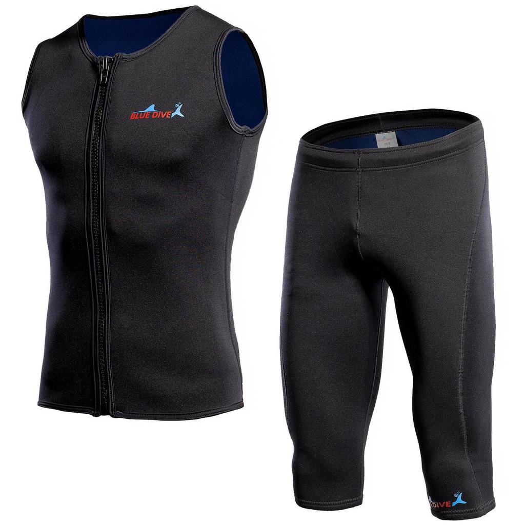 2mm Winter Wetsuit Vest for Snorkeling and Swimming - Warm, Cold Protection Underwear Available Now