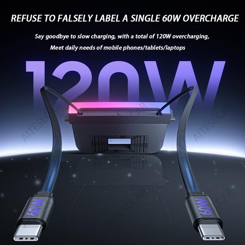 For Tesla Model Y Juniper Fast Charging USB Hub Docking Station with Rainbow Light Model 3 Highland Retractable Ambient Lighting