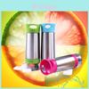 Copo de Suco Portátil Aqua Zinger com Infusor de Sabores e Espremedor Manual para Infusões de Frutas Refrescantes