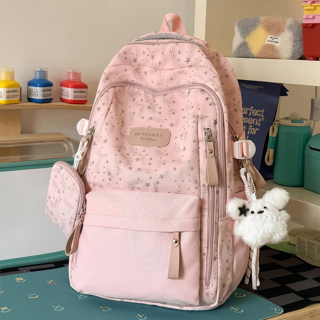 Schultasche neue Schultasche Mädchen Grundschüler 1011 Mittelschüler Oberschüler Rucksack mit großem Fassungsvermögen Mädchen Rucksacktasche