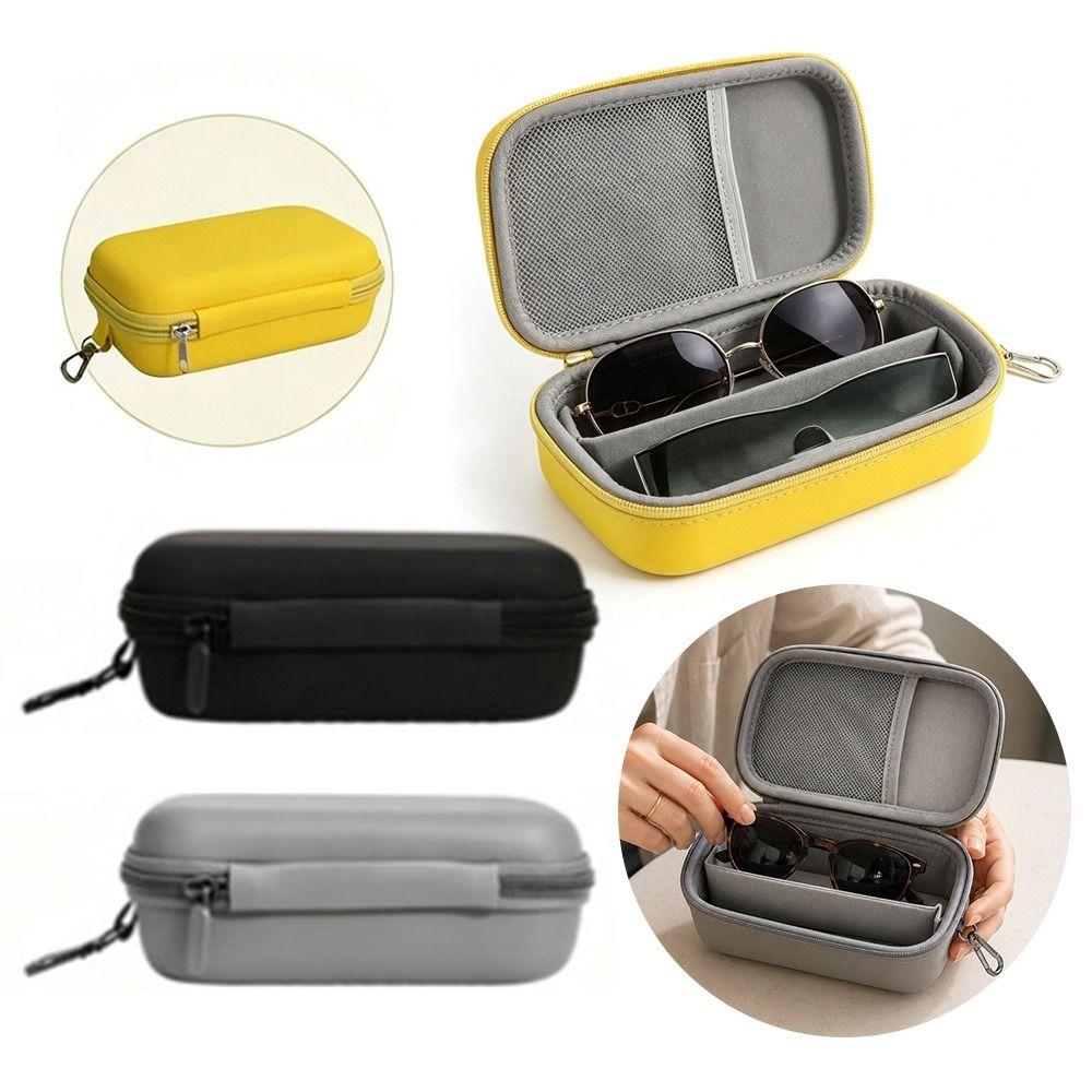 Waterproof Glasses Case Large Capacity Sunglasses Protective Case Durable EVA Glasses Case
