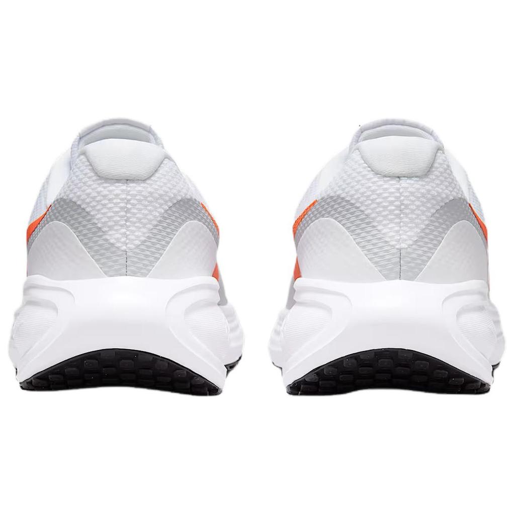Nike Revolution 8 White Pure Platinum Black Bright Crimson Sneakers HJ9198-102