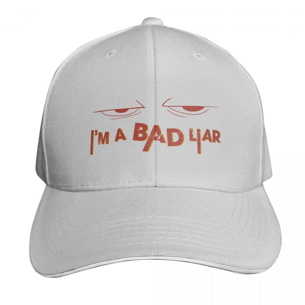 Im a bad liar Baseball Cap hats for Unisex custom caps Beach Outing Unisex hat Womens Hats For The Sun Unisexs