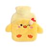 Removable Cartoon Warm Water Bag Leak-proof Water-filling Bottle Hot Water Bottles  Belly