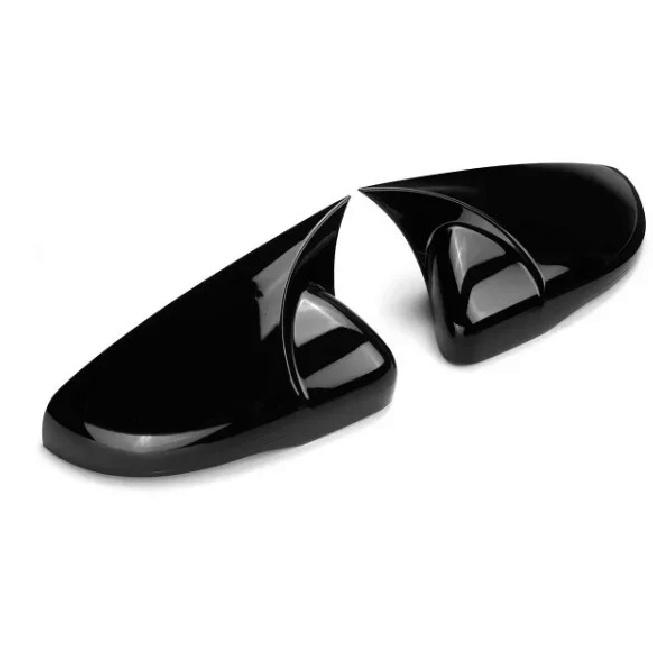 2x Carbon Look Side Wing Mirror Cover For VW For Volkswagen Golf 6 MK6 GTI GTD 2009-2013 Side Rear View Mirror Cap Cover bbd
