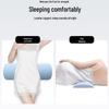 Lumbar Support Pillow for Sleeping - Ergonomic Waist Cushion for Spine Alignment and Comfort