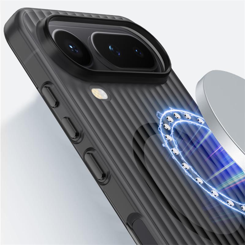 For Honor Magic 8 Pro Air Case Hard PC Matte Transparent Magnetic Anti-Fall Anti-slip Anti-Fingerprint Protective Back Cover She