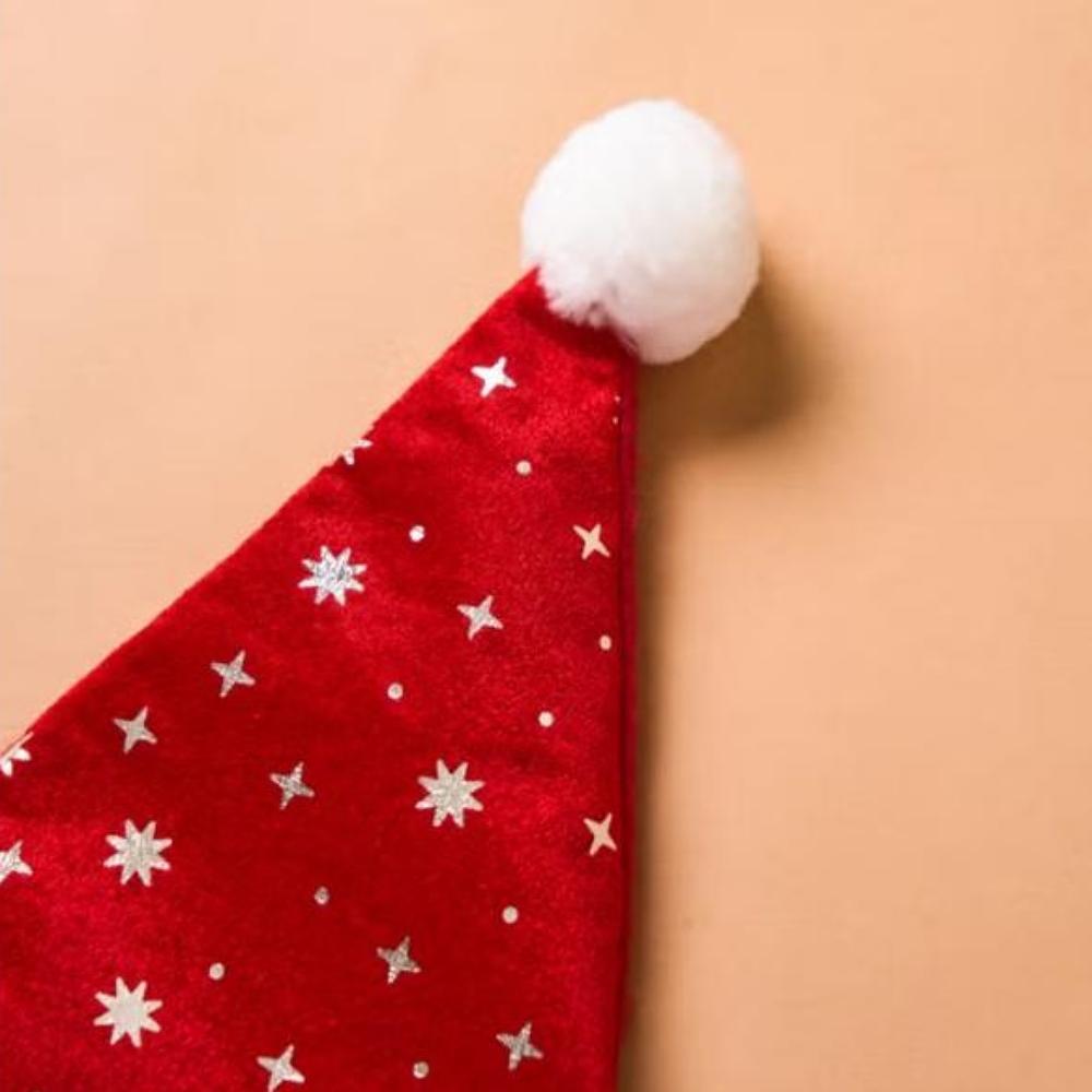 Christmas At Home Bling Bling Santa Hat Red