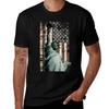 Statue Of Liberty And American Flag TShirt Christmas Theme Tee Top