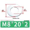 Extra Large Galvanized Metal Flat Washers - Sizes M1.6 to M14