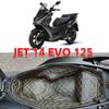 For SYM JET 14 EVO 125 150 200 Motorcycle Storage Box Leather Jet 14 Evo Sym Accessories Trunk Lining Seat Bucket Protector