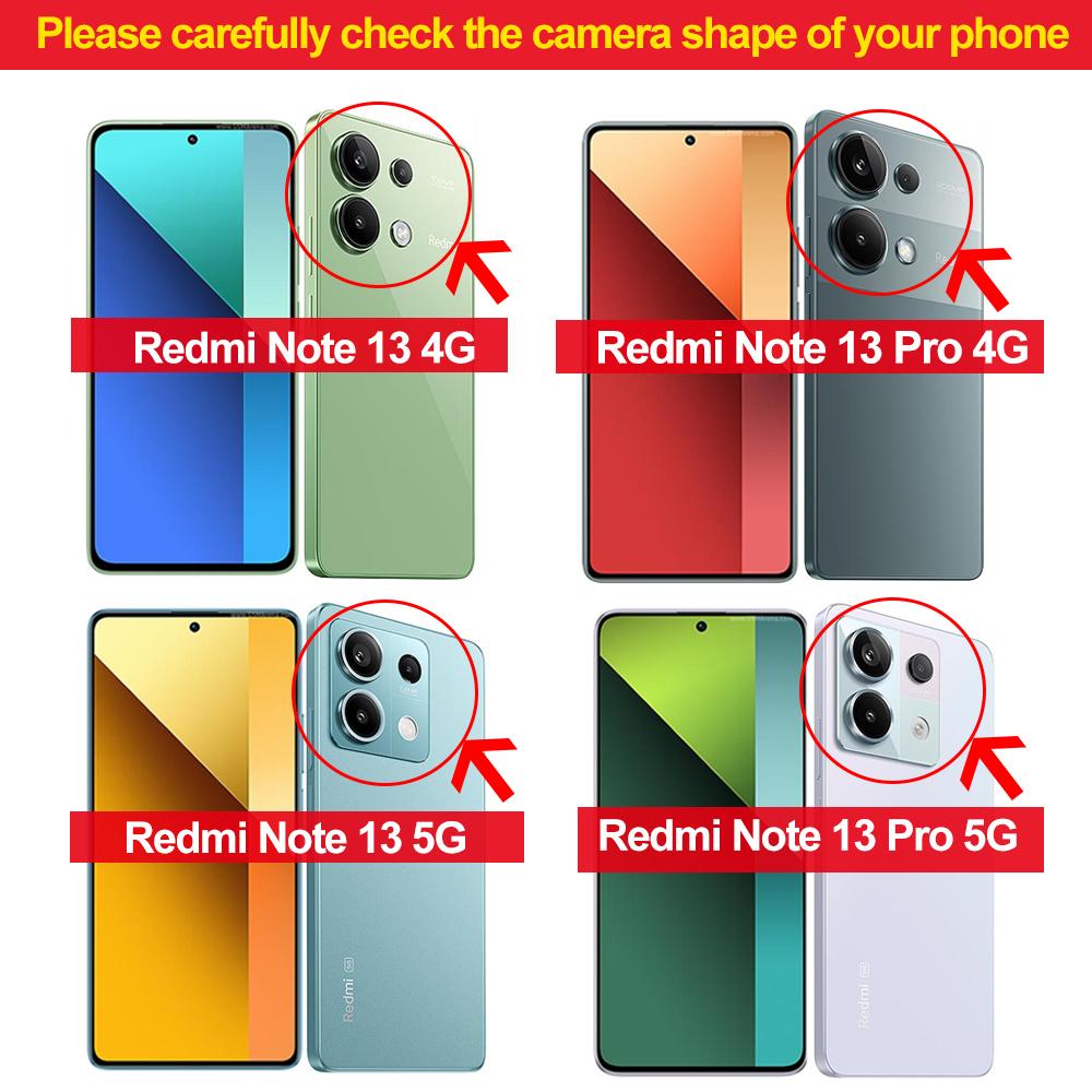 Für Redmi Note 13 Hülle Quadratische Flüssigsilikon Handyhülle Für Xiaomi Redmi Note 13 Note13 Pro Note13Pro Plus Weiche Rückseite