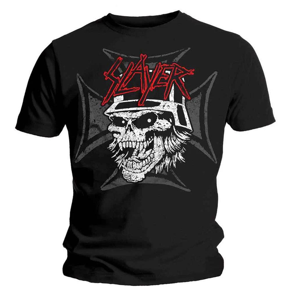 Slayer Graphic Skull Band Logo T Shirt XL