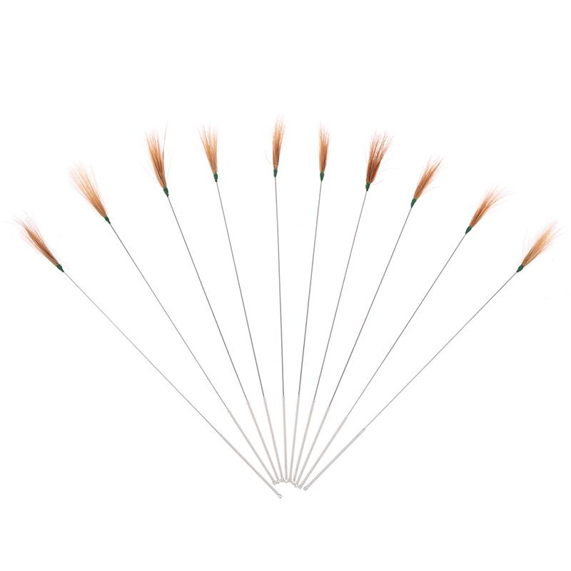 10Pcs Goose Feather Earpick Wax Remover Curette Ear Dig Tool Spoon Cleaner Stick