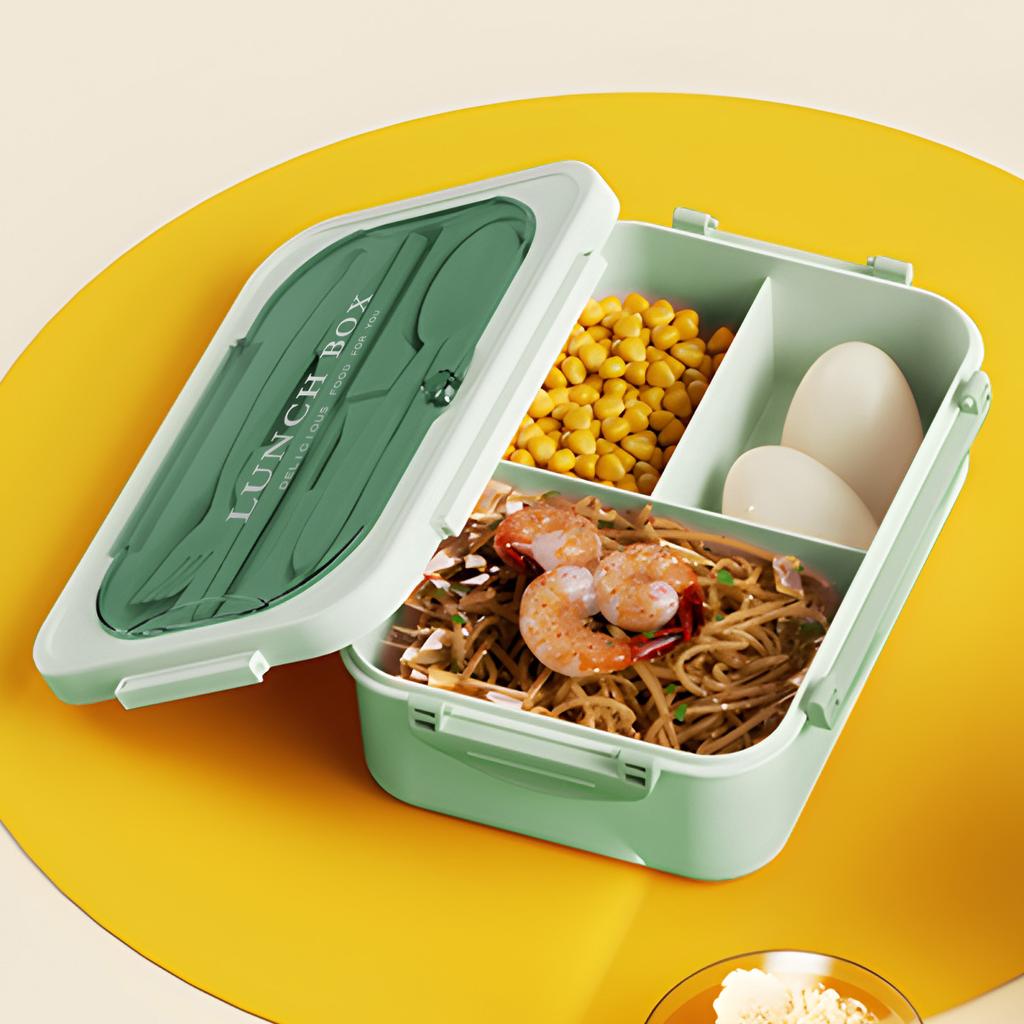 Divided Sealed Insulated Lunch Box, Microwave Oven, Bento Box, Lunch Box, Student Lunch Box, Self-contained Tableware