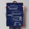 Leclerc Main Battle Tank Blueprint Tinplate Posters Customizable Wall Art Retro Vintage Metal Signs for Home Room Custom Plate