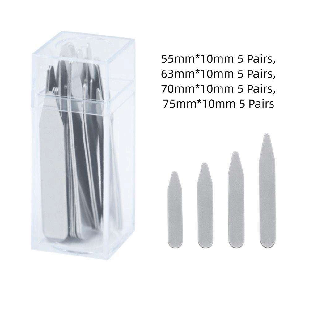 40Pcs Collar Shaper Fixed Pads Shirt Collar Support Shaping Collar Stiffeners  Clothes Accessories
