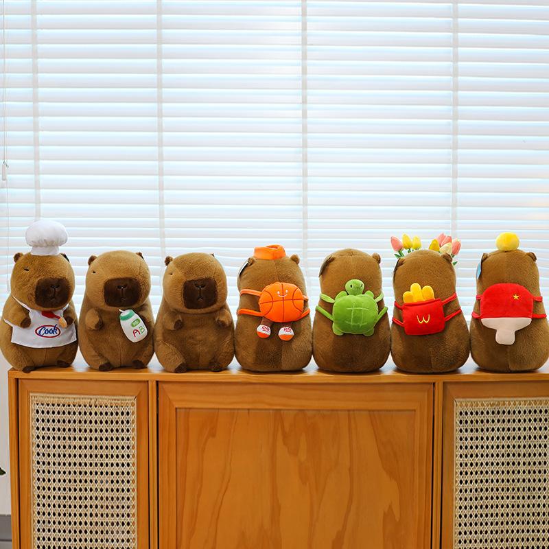 New Full-size Kapibara Plush Toy Large Capybara Doll Grab Machine Doll Girl Children's Gift
