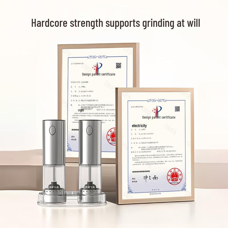 CLITON Electric Pepper & Spice Grinder