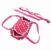 Dog Support Harness Single Shoulder Portable Breathable Pet Lift Support for Outdoor Rose Color