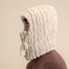 Warm Scarf Mask Integrated Hat Windproof Neck Warmer New Hooded Hat  for Outdoor Cycling Skiing