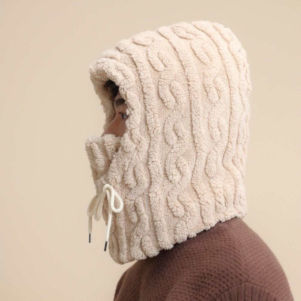Warm Scarf Mask Integrated Hat Windproof Neck Warmer New Hooded Hat  for Outdoor Cycling Skiing