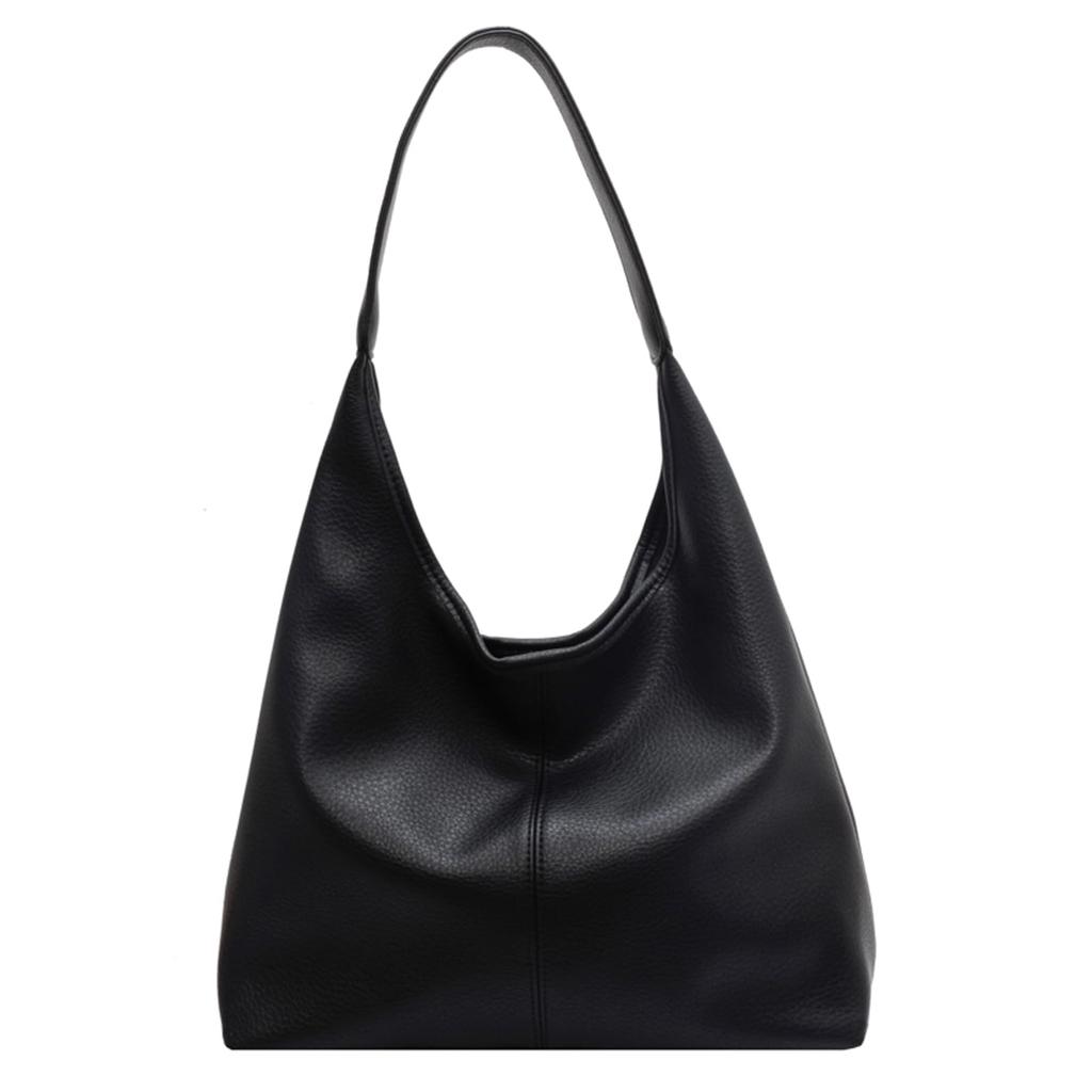 Shoulder Bag for Lightweight Tote for Stylish [Blostirno] Women, Bag, PU, Commuting, Waterproof, (JP0096-B)
