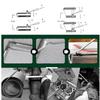 Carro Auto Veículo Óleo Selo Chaves De Fenda Conjunto O-Ring Selo Junta Extrator Removedor Pick Ganchos Ferramentas Selagem Ferramentas De Reparo 16cm 4Pcs