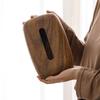 Walnut Tissue Box Cover - Modern Vintage Design, Premium Wood, For Desk & Bathroom Decor. Easy Refill, Polished Finish