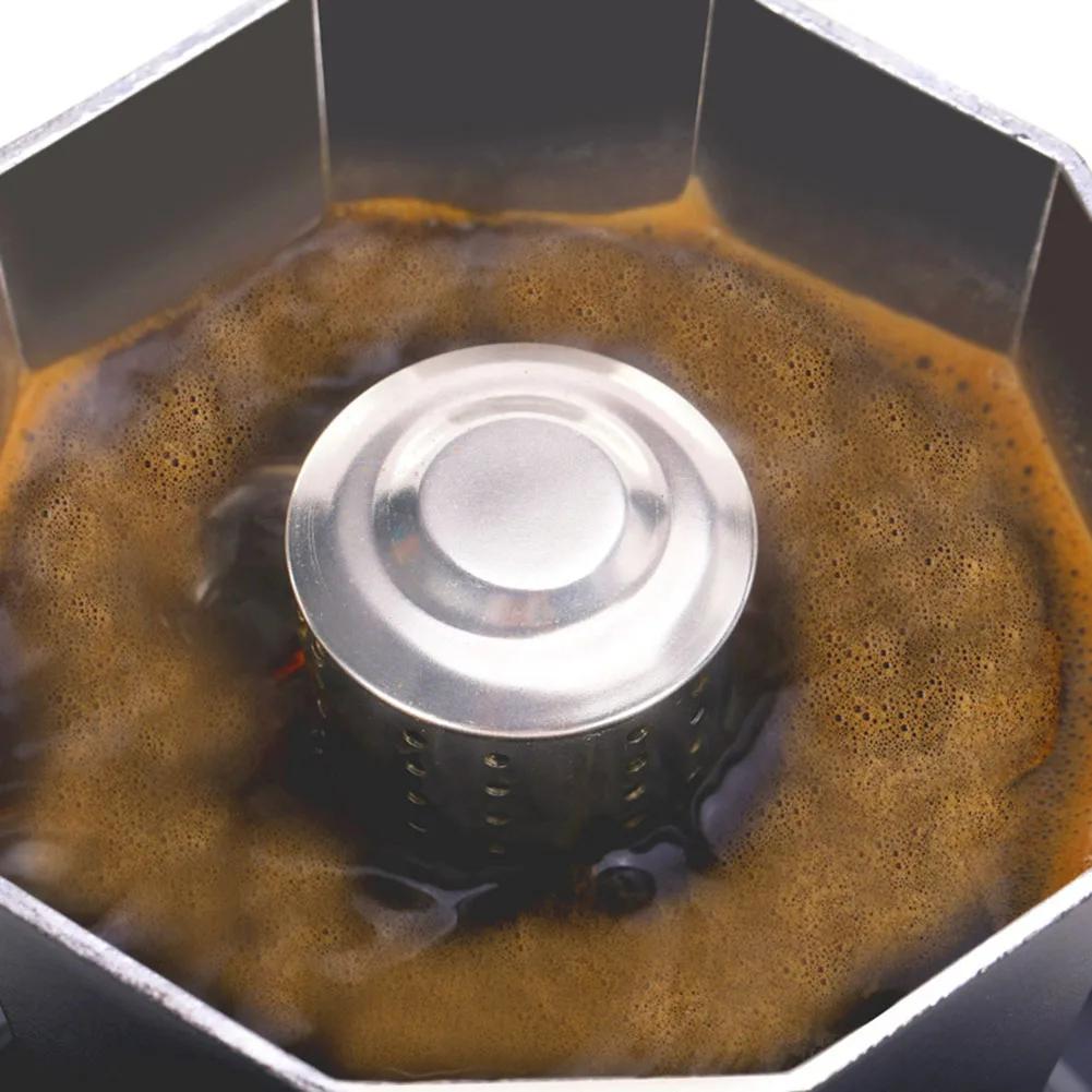 Moka in Acciaio Inossidabile Coperchio Antispruzzo Accessori per Caffettiera Espresso da Piano Cottura Coperchio Valvola Antischizzo Accessori Caffè