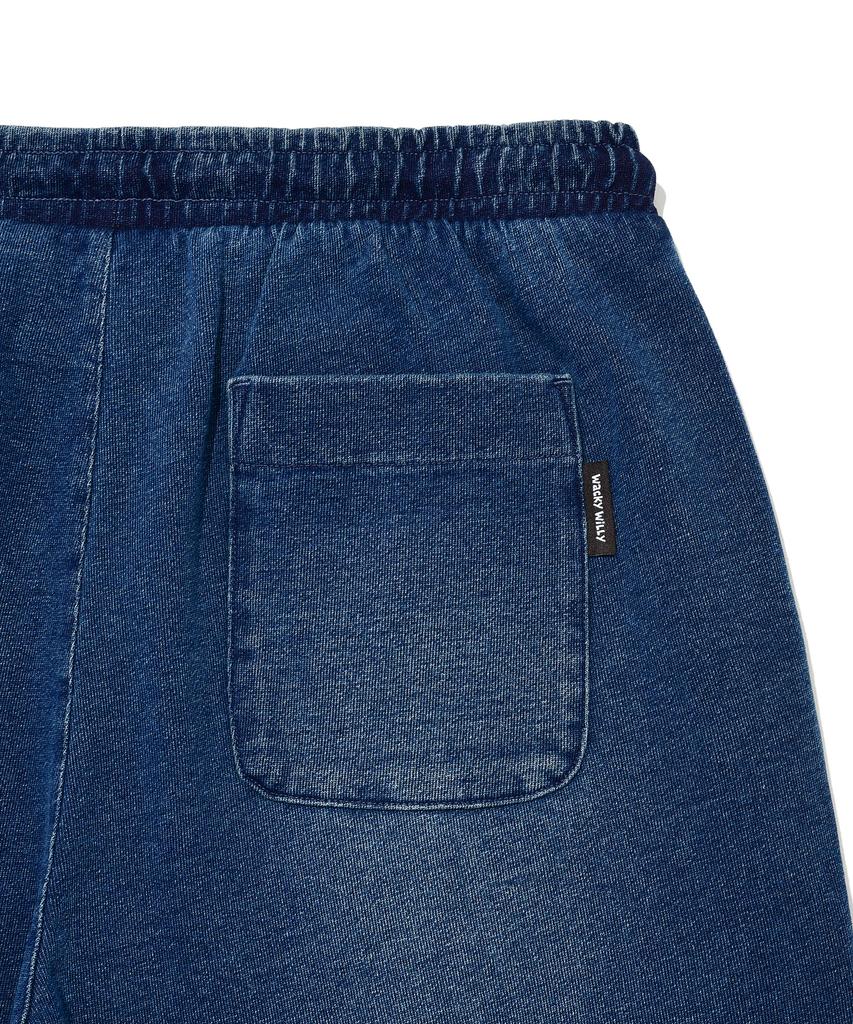 WACKY WILLY Denim-Like Pants Indigo