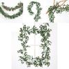 Fake Ivy Plant Foliage With Silk Leaves For Home Decor Wall Hanging