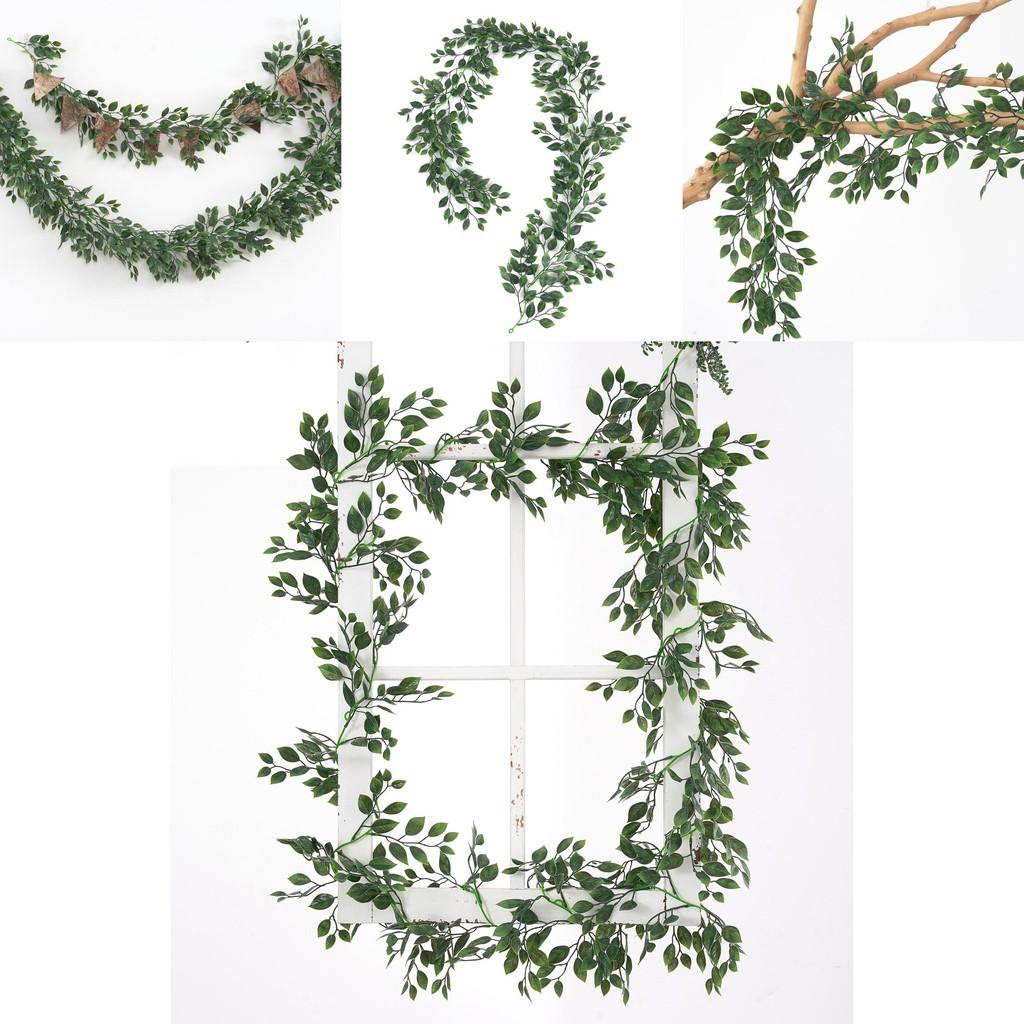 Fake Ivy Plant Foliage With Silk Leaves For Home Decor Wall Hanging