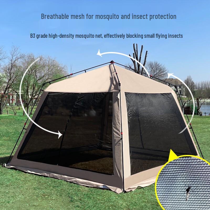 Automatic Pop-Up Outdoor Mesh Tent & Canopy