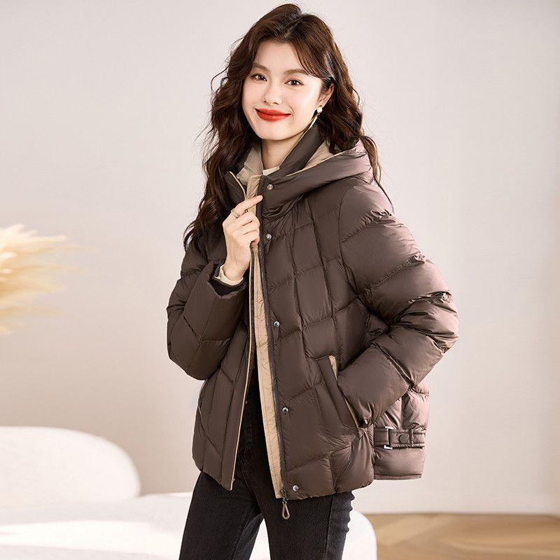 2025 Trendy Women's High-End Short Winter Down Cotton Jacket