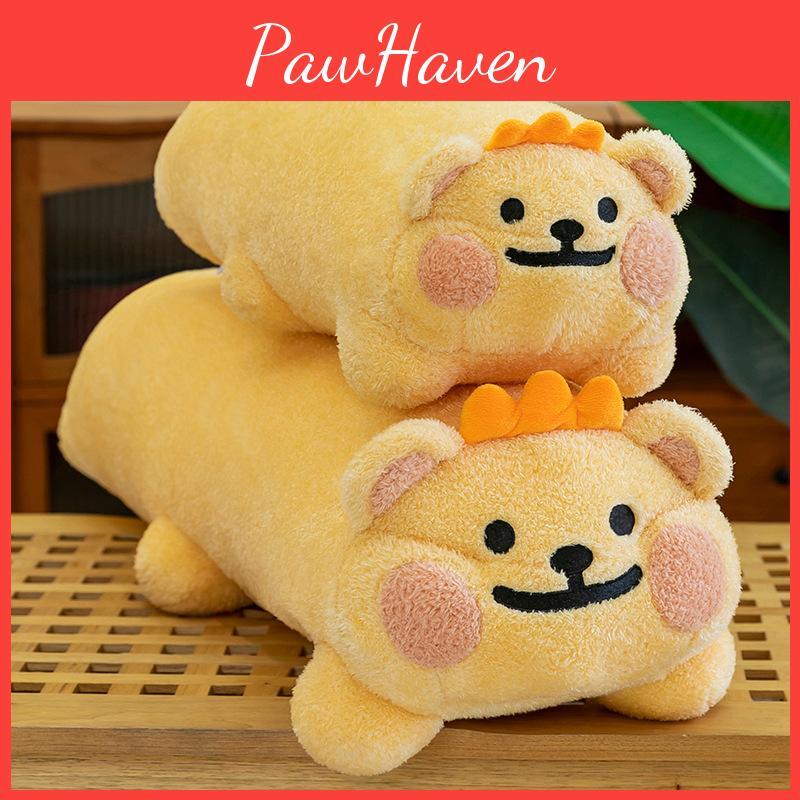 Charming Bear Maltese Plush Stuffed Toy Girls Birthday Gift Cozy Doll Children