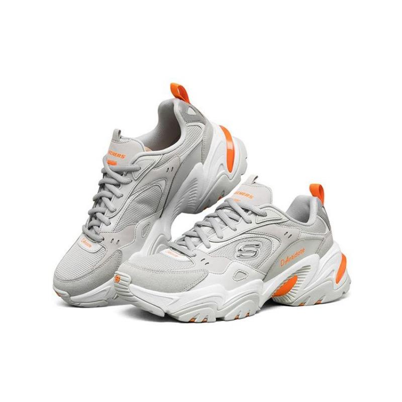 Skechers Stamina V2 Women Low Chunky Sneakers Light Gray 66666343-LTGY