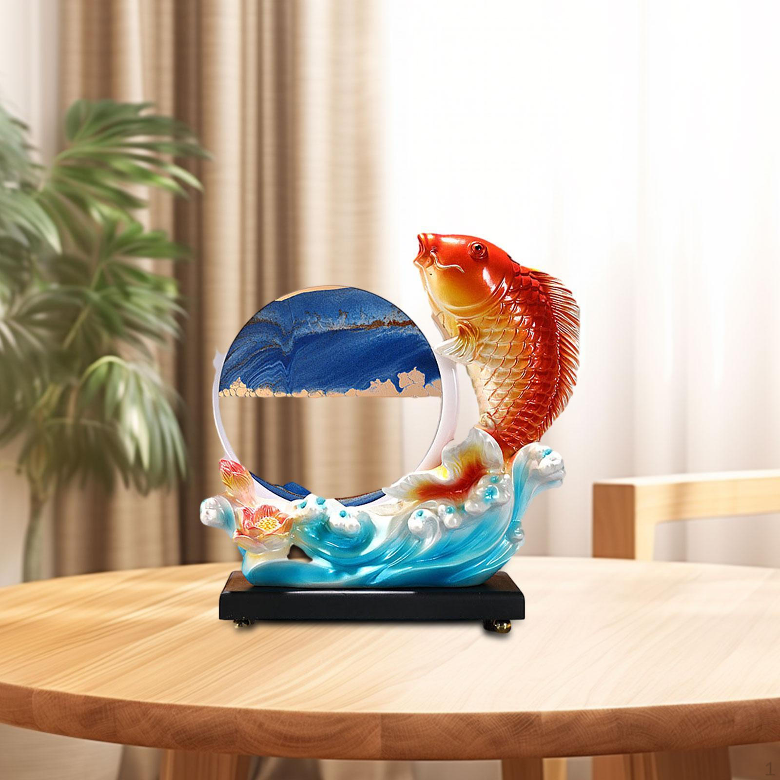 

Пісочна колекція фігурок риби коі для прикраси дому Blue Sand