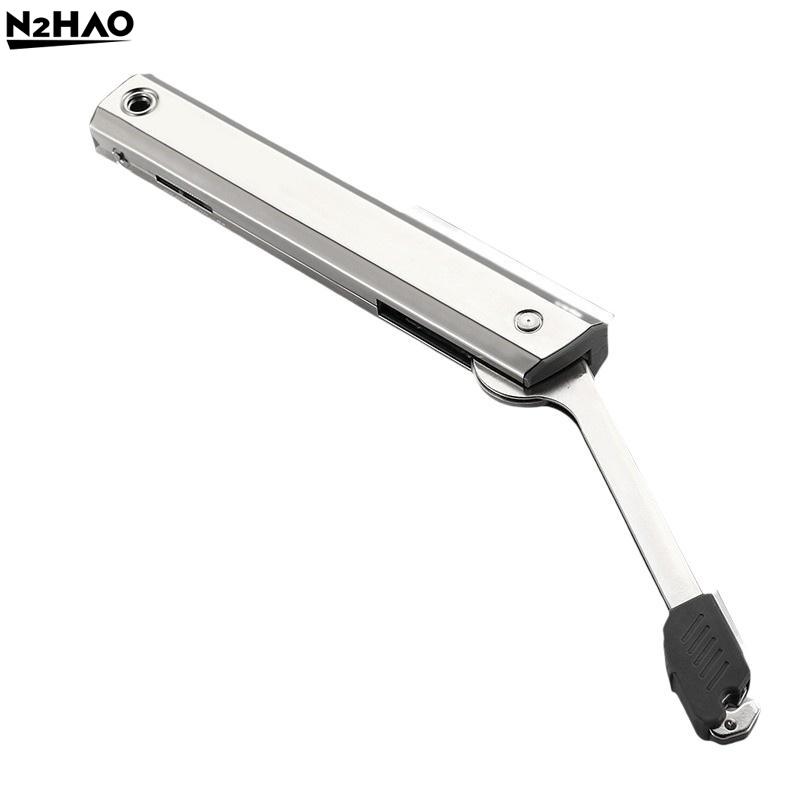 Cold Rolled Steel Kitchen Cabinet Hydraulic Hinge Heavy Duty Adjustable Door Support Soft Close Lift Up Randomly Stop