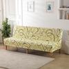 Milk Silk Elastic Sofa Cover Slipcover Furniture Protector Dustproof Stretchable No Armrest Full Coverage